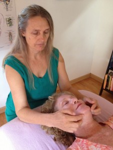 Helga working on Roxanne