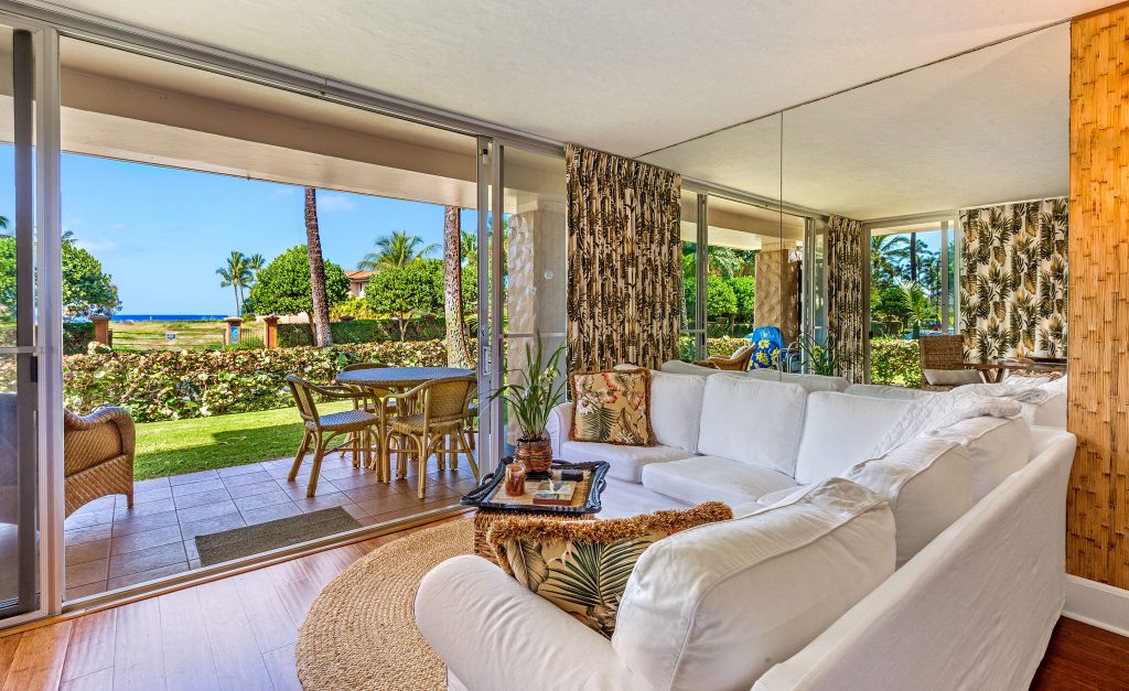 Ocean view couch